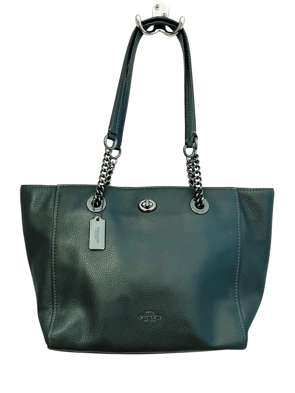 Coach Turnlock Chain 27 Shoulder Bag